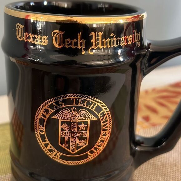 Texas Tech University RARE Vintage Mug Stein WC BUNTING Co. - Picture 11 of 14